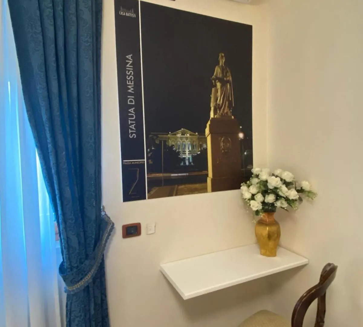 CASA BATTISTI MESSINA bellissimo appartamento in centro città ideale per FAMIGLIE o GRUPPI DI AMICI - max 3 camere, max 8 persone